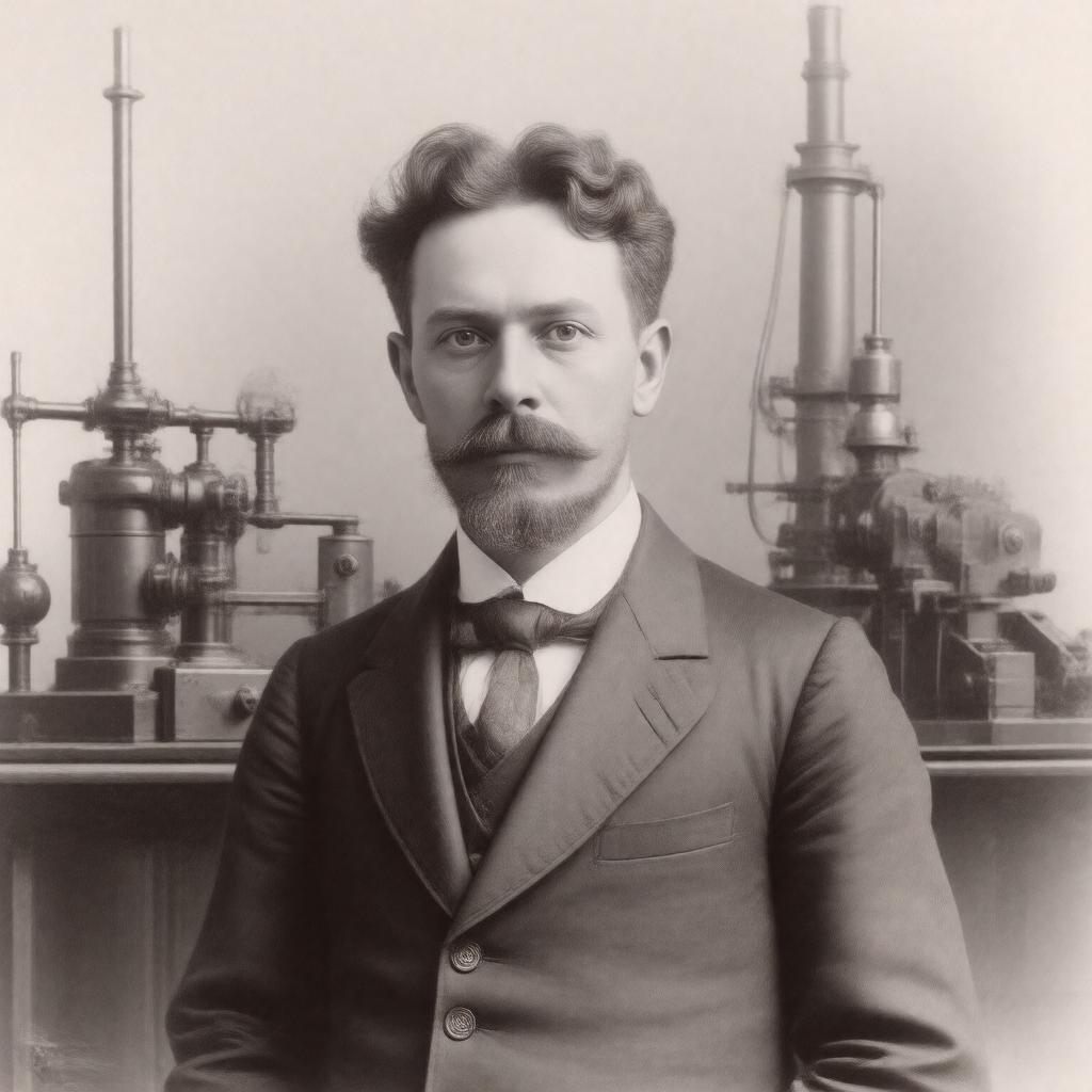 Click to view larger image AI-created image of Henry Martyn Howe