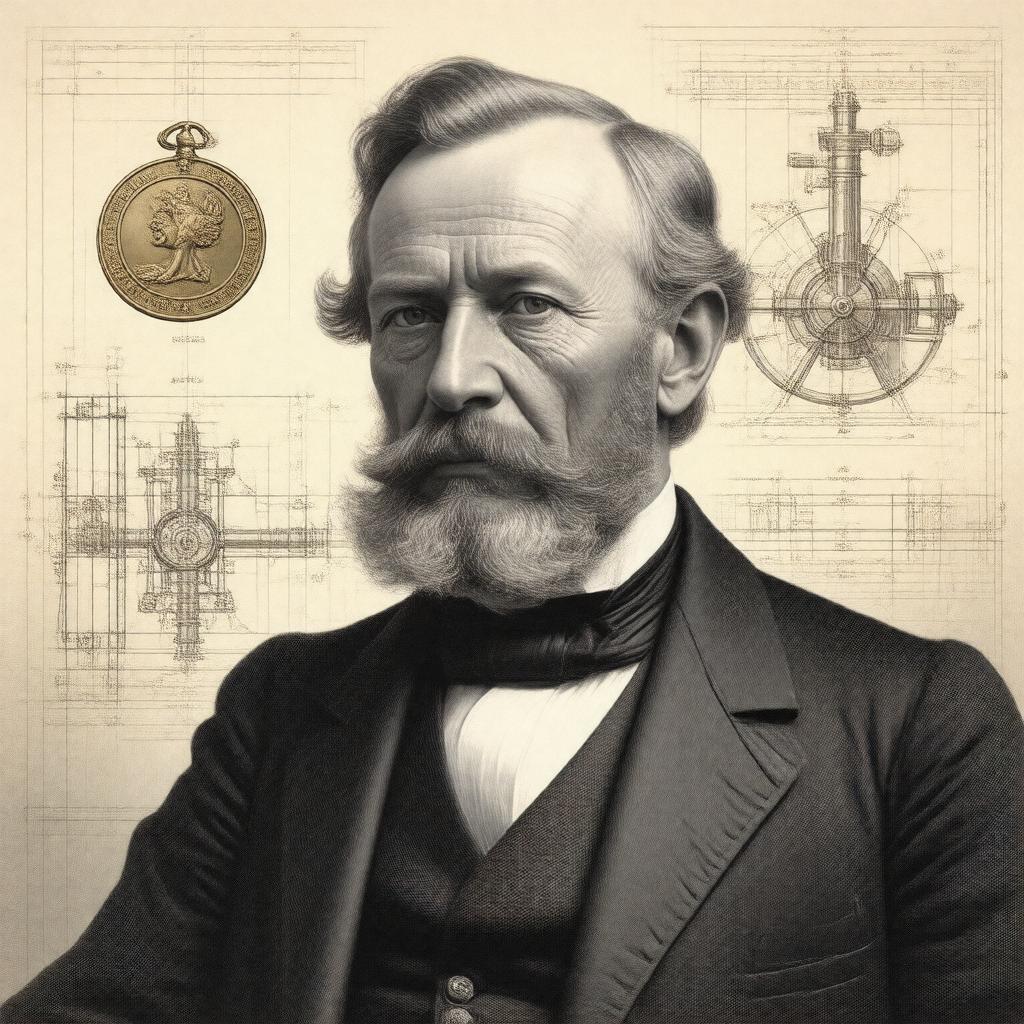 Click to view larger image AI-created image of Henry Rossiter Worthington