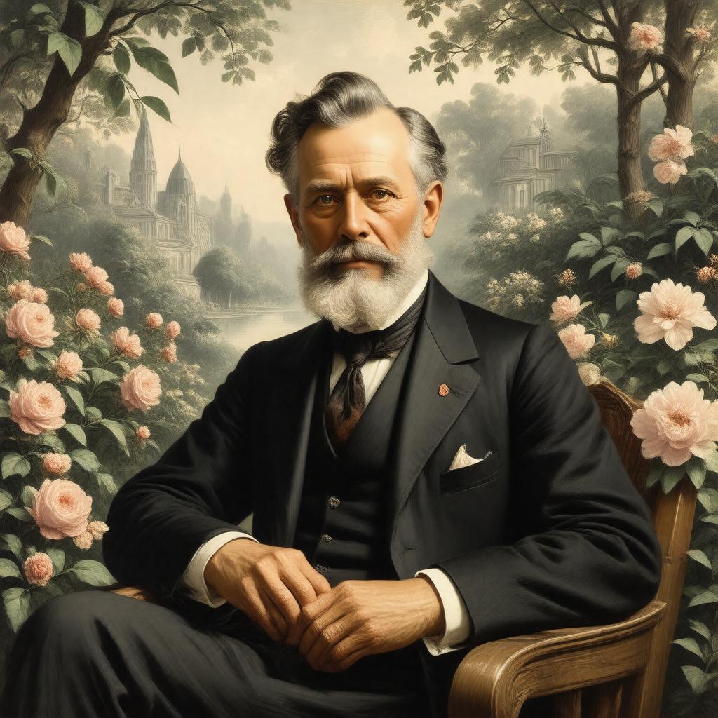 AI-created image of Henry Shaw