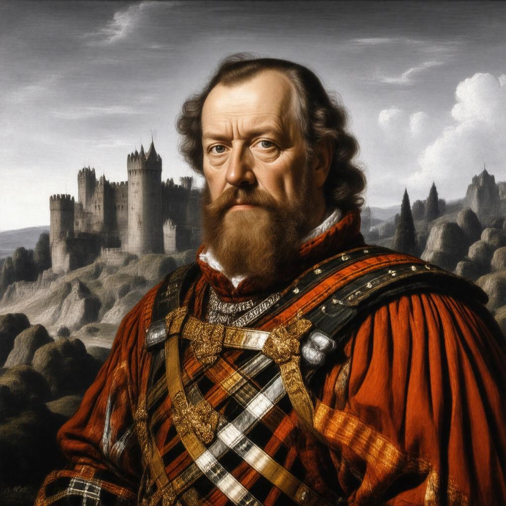 AI-created image of Henry Stewart, 1st Lord Methven