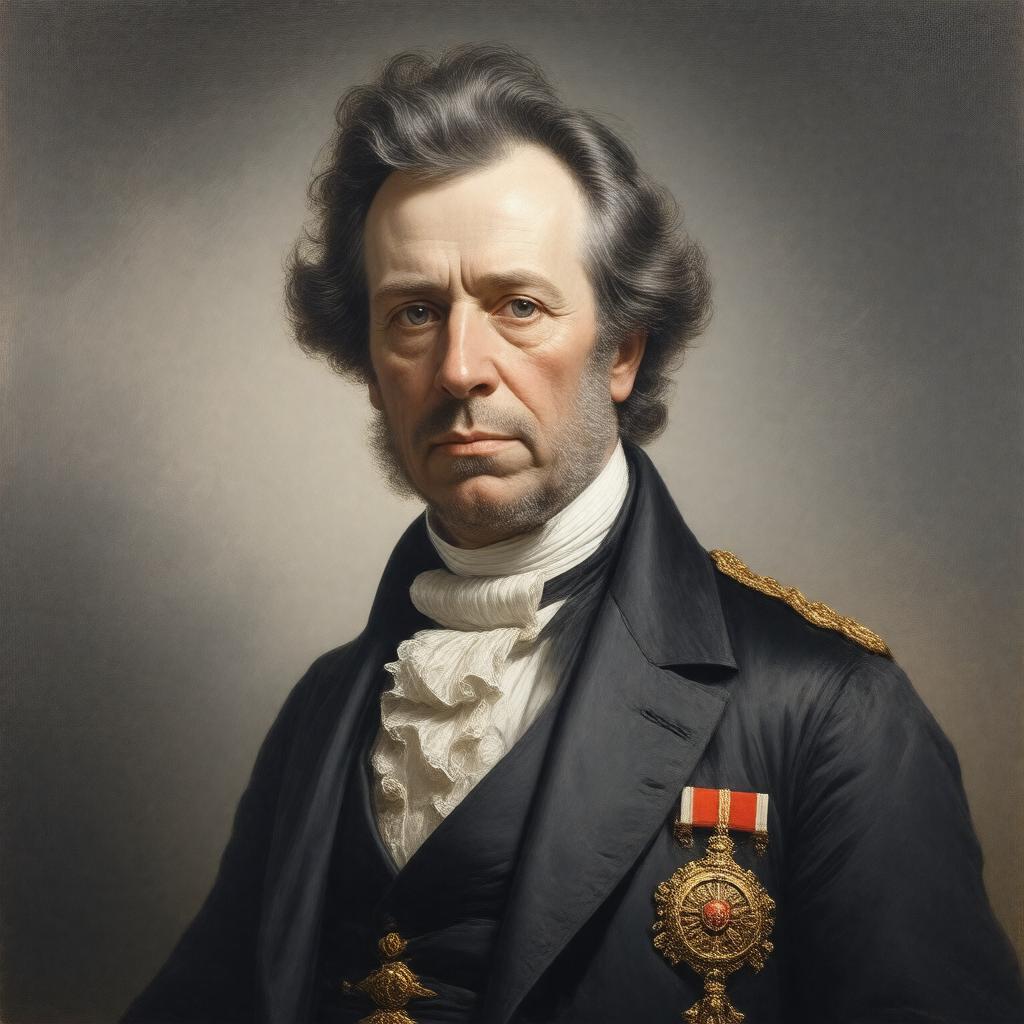 AI-created image of Henry Temple, 2nd Viscount Palmerston