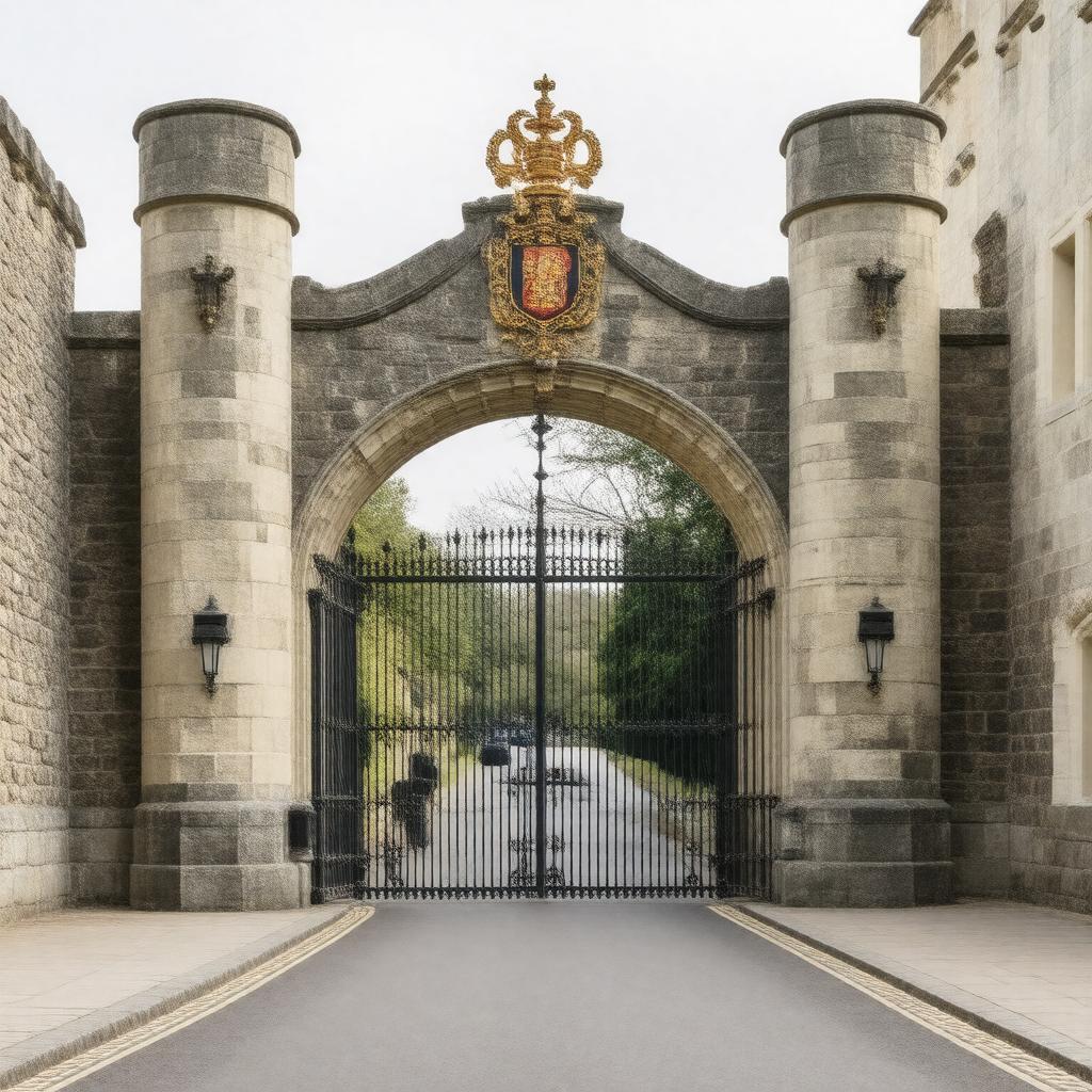 AI-created image of Henry VIII Gate