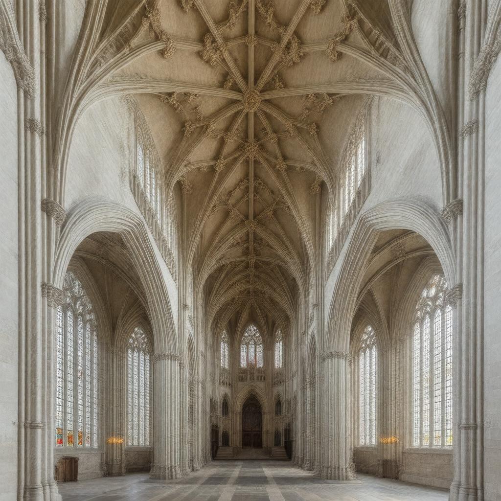 AI-created image of Henry VII Lady Chapel, Westminster Abbey