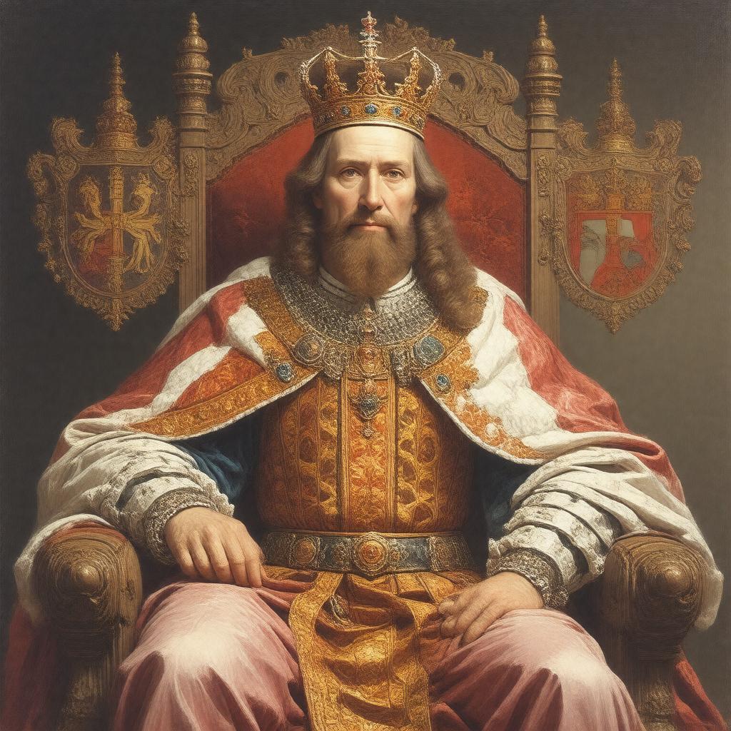 AI-created image of Henry VII of England