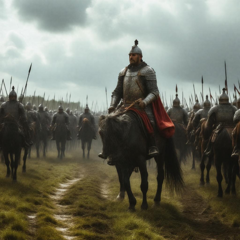 AI-created image of Henry V (1944 film)