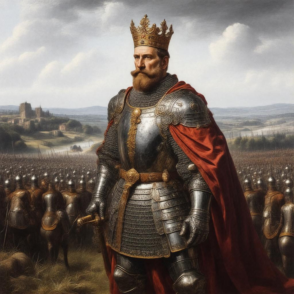 AI-created image of Henry V