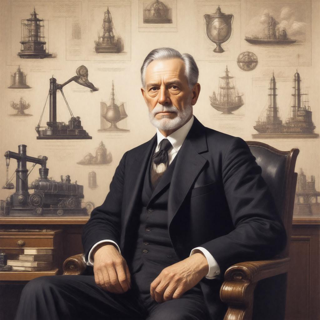 AI-created image of Henry Ware Eliot