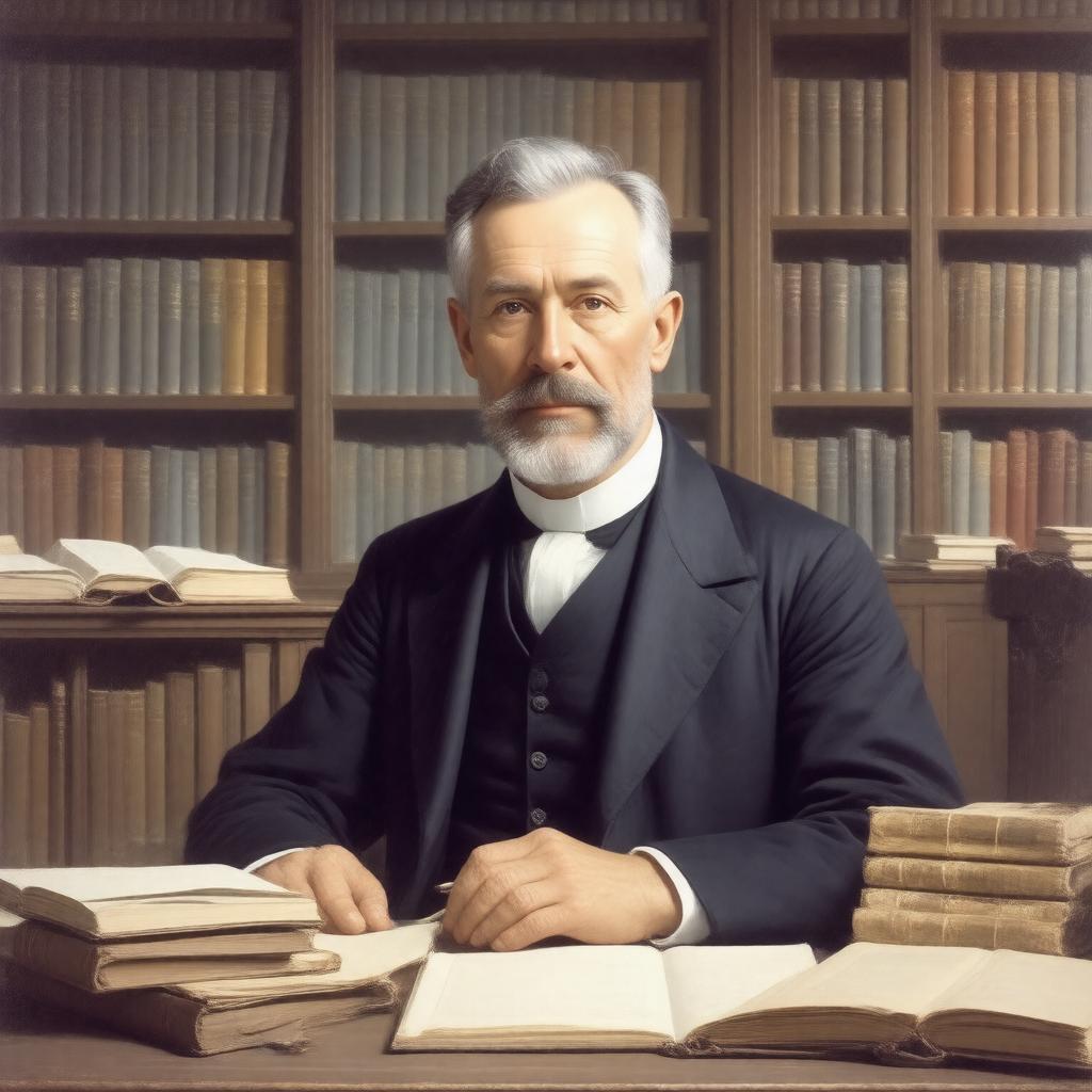 AI-created image of Henry Wigglesworth Mellen