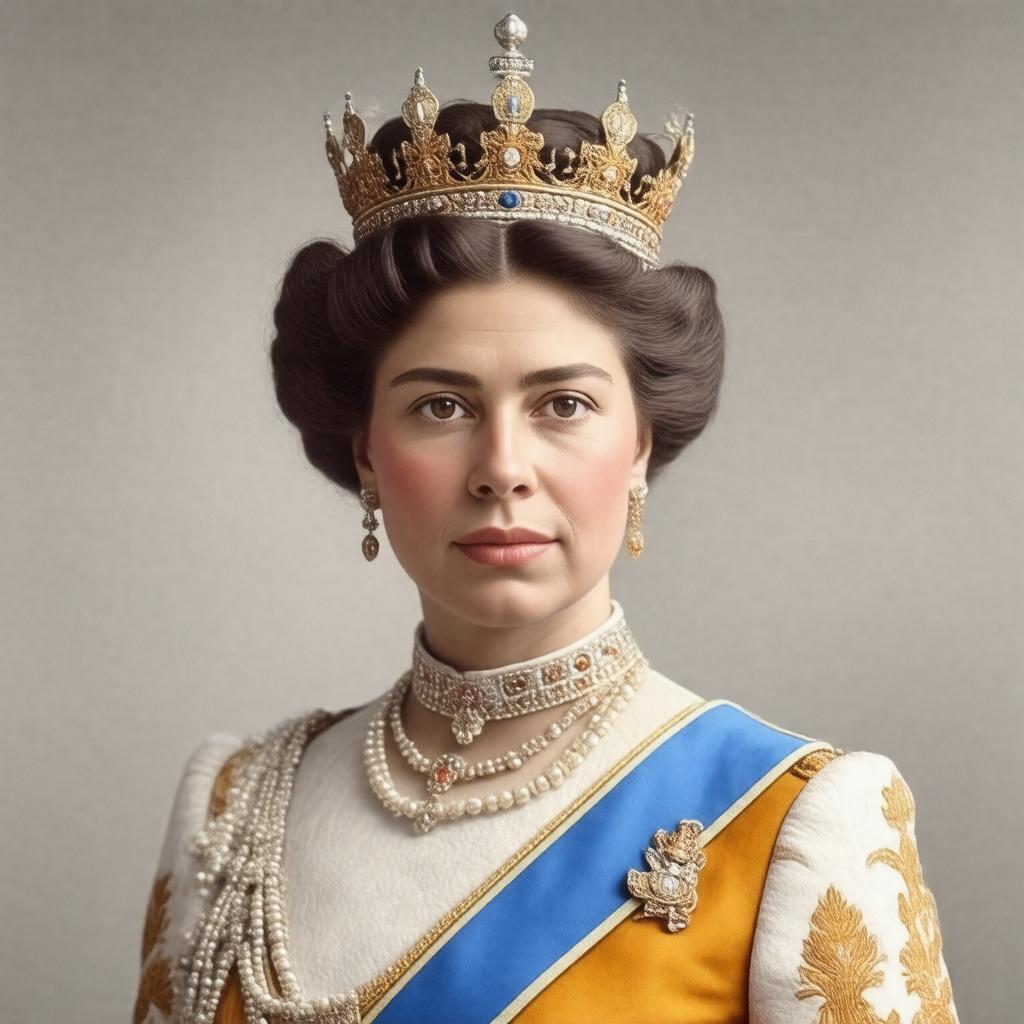 AI-created image of Her Serene Highness Princess Victoria Mary of Teck