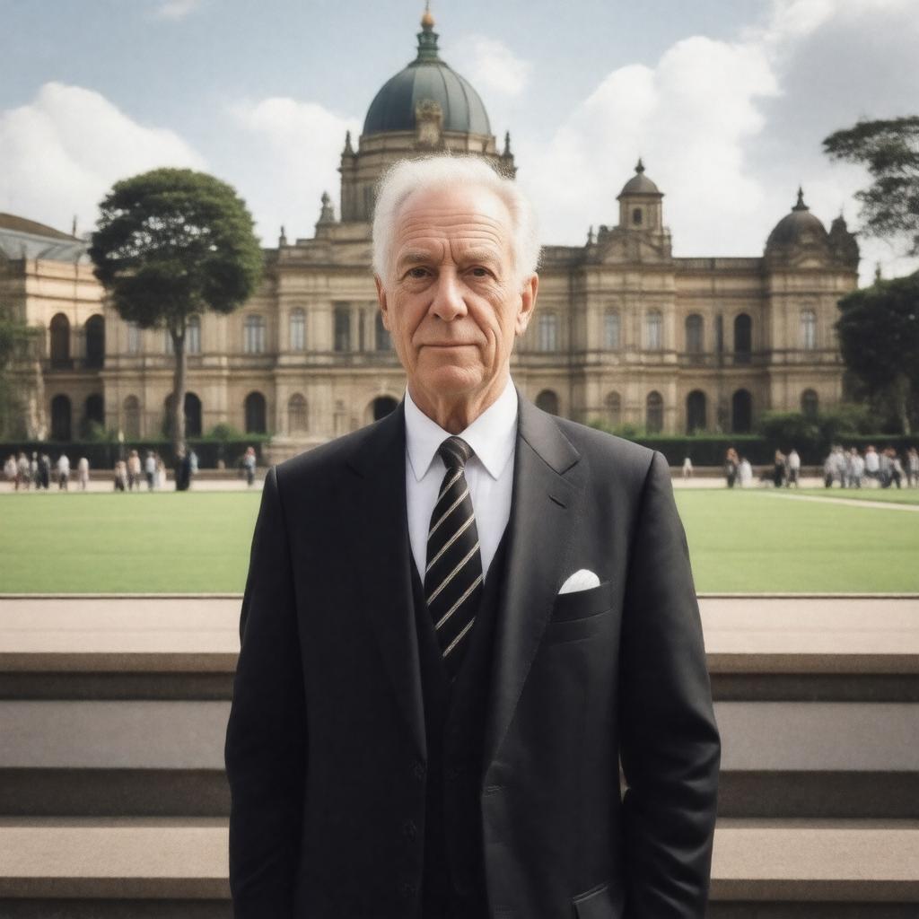 AI-created image of Herbert Baker