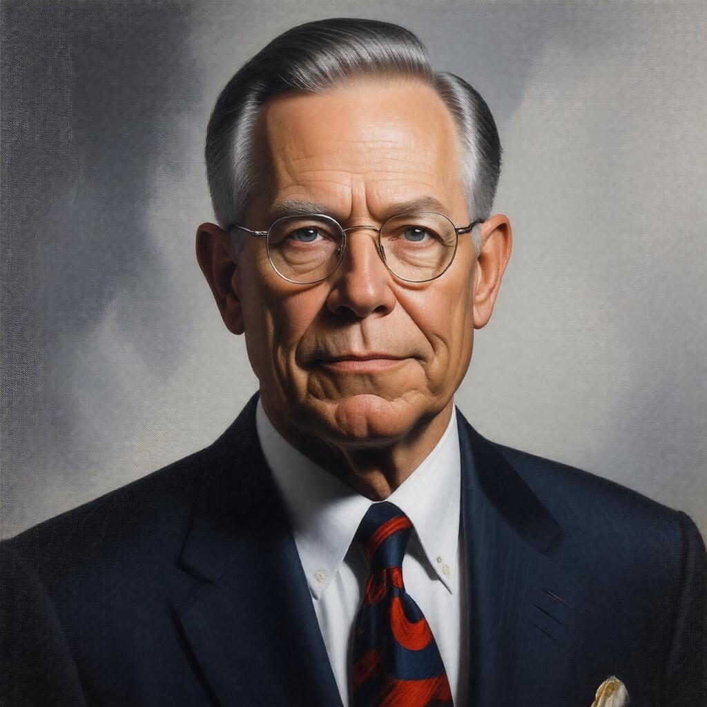 AI-created image of Herbert Claiborne Pell III