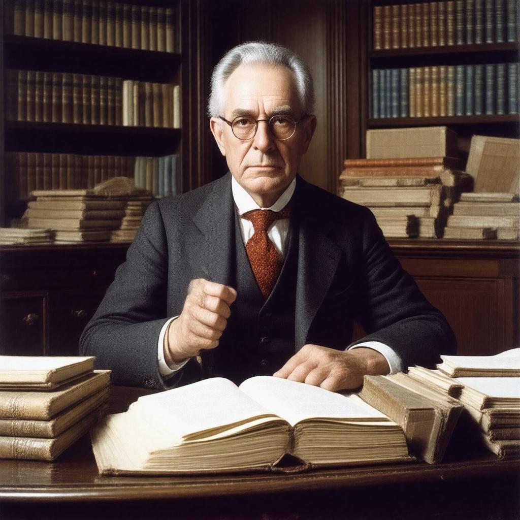 AI-created image of Herbert Croly