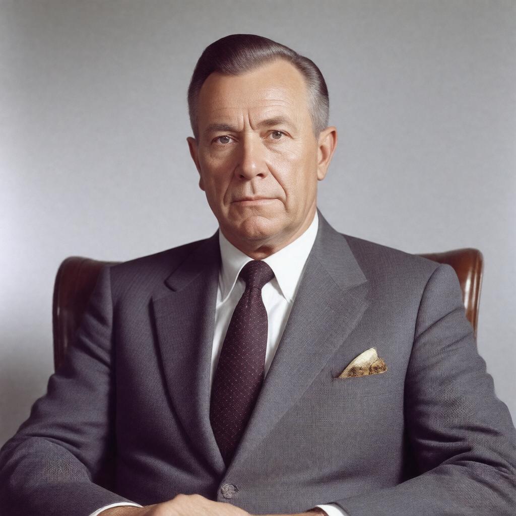 AI-created image of Herbert H. Lehman