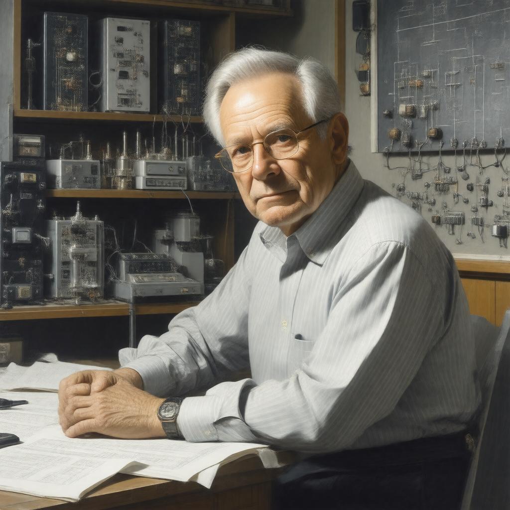 AI-created image of Herbert Kroemer