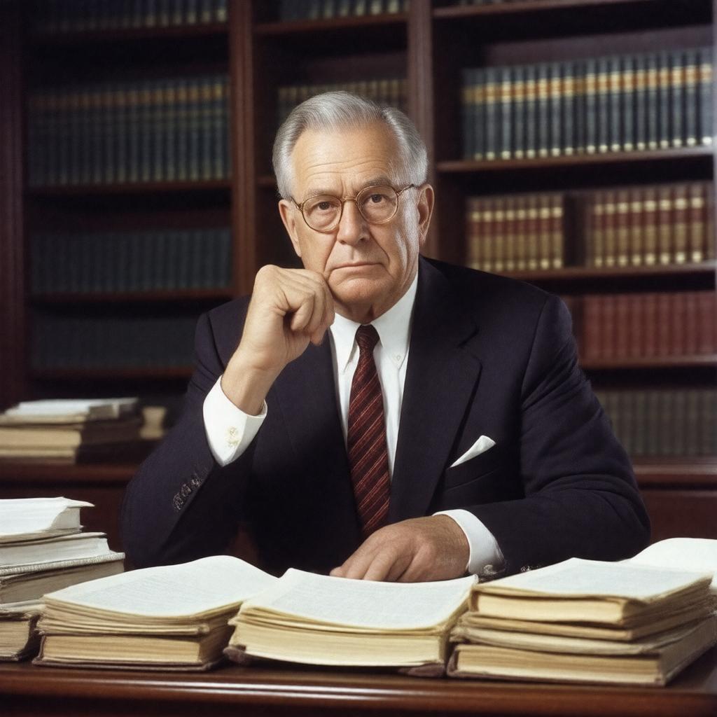Click to view larger image AI-created image of Herbert Packer
