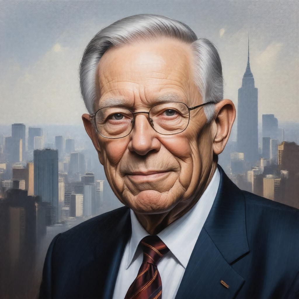 AI-created image of Herbert Sandler