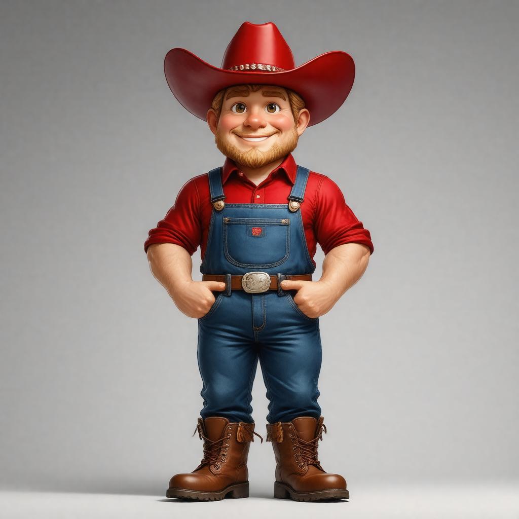 AI-created image of Herbie Husker