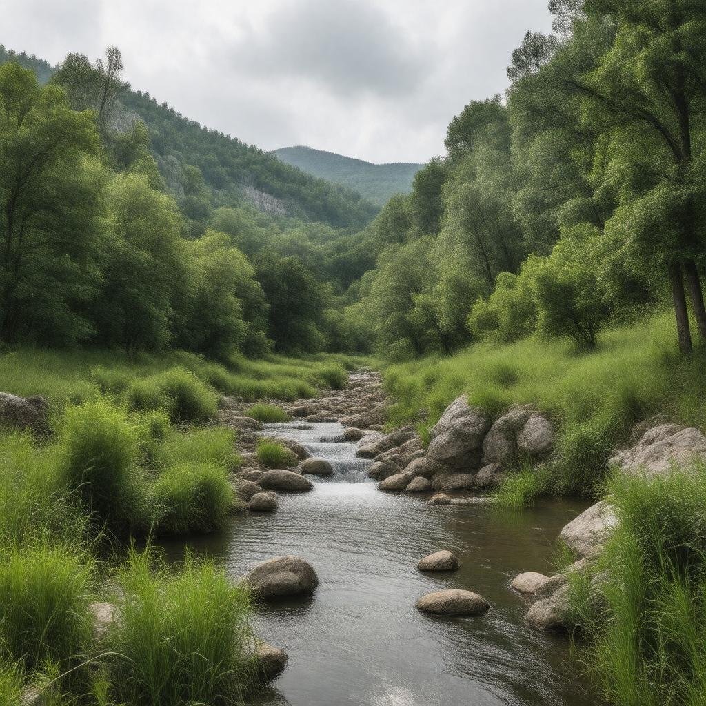 AI-created image of Hercules Glades Wilderness