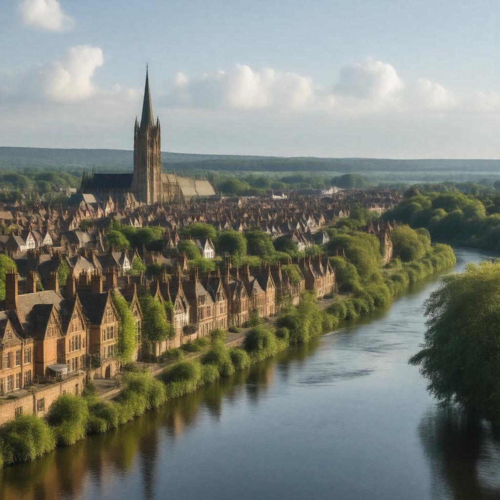 AI-created image of Hereford