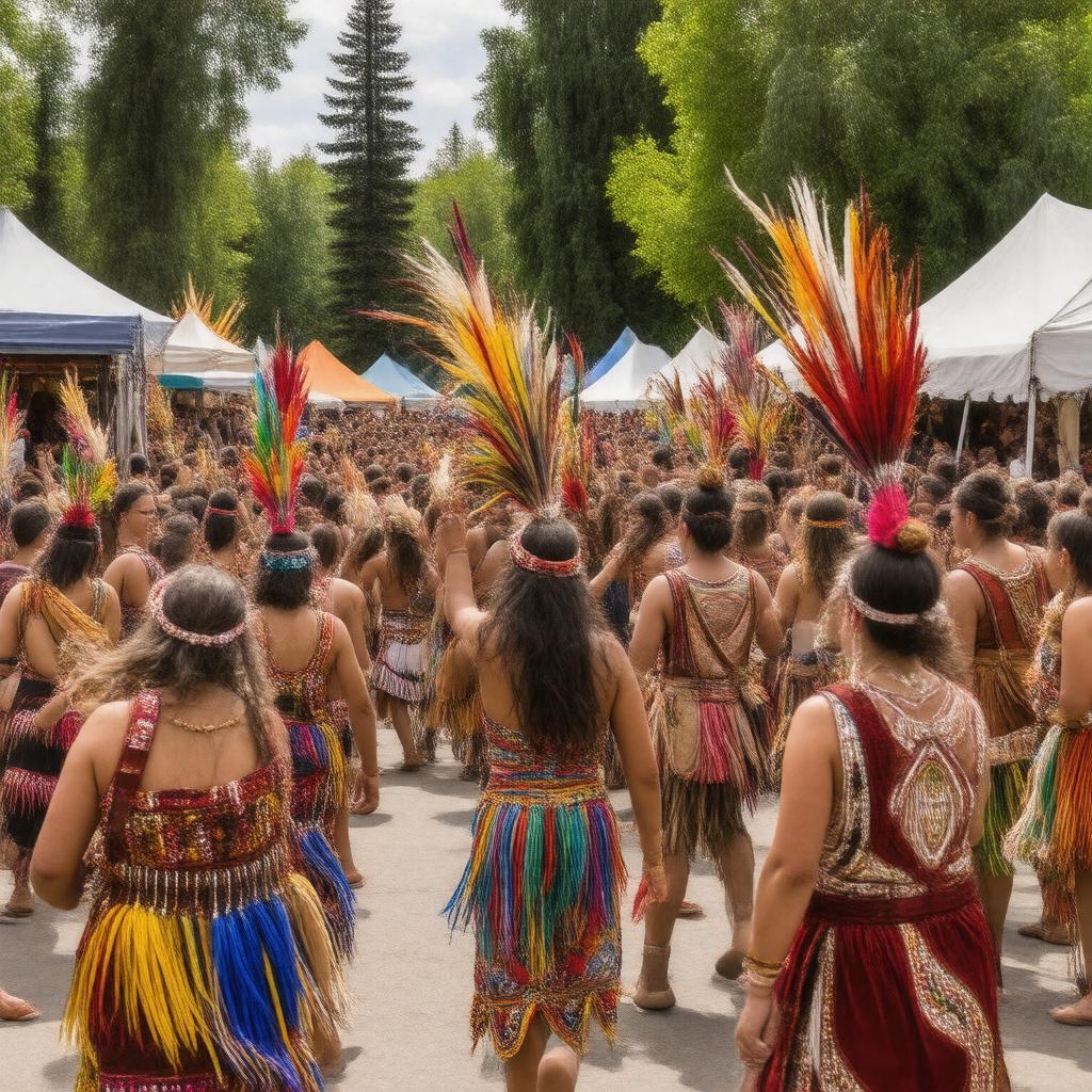 AI-created image of Heritage Days festival