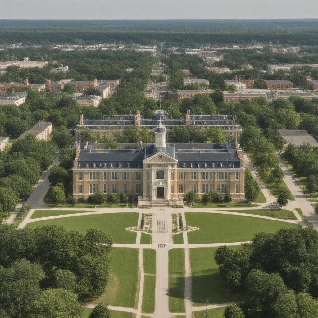 AI-created image of Heritage Hall School