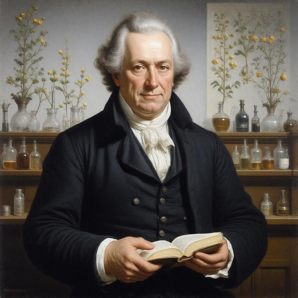 AI-created image of Herman Boerhaave