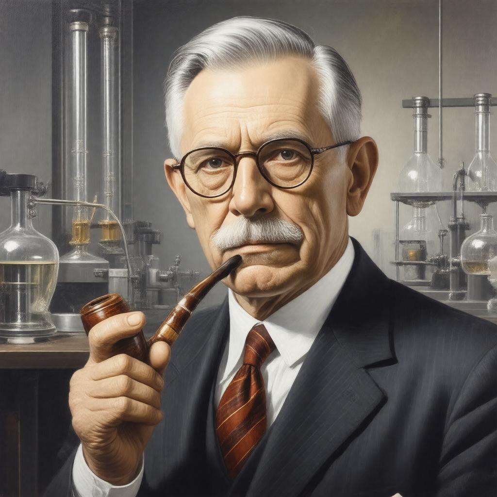 AI-created image of Herman J. Muller