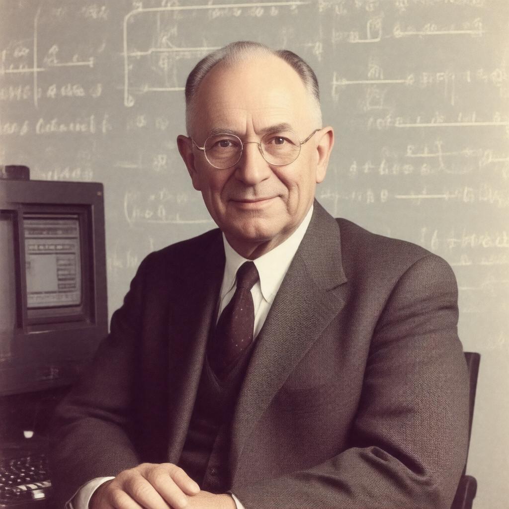 AI-created image of Hermann Goldstine