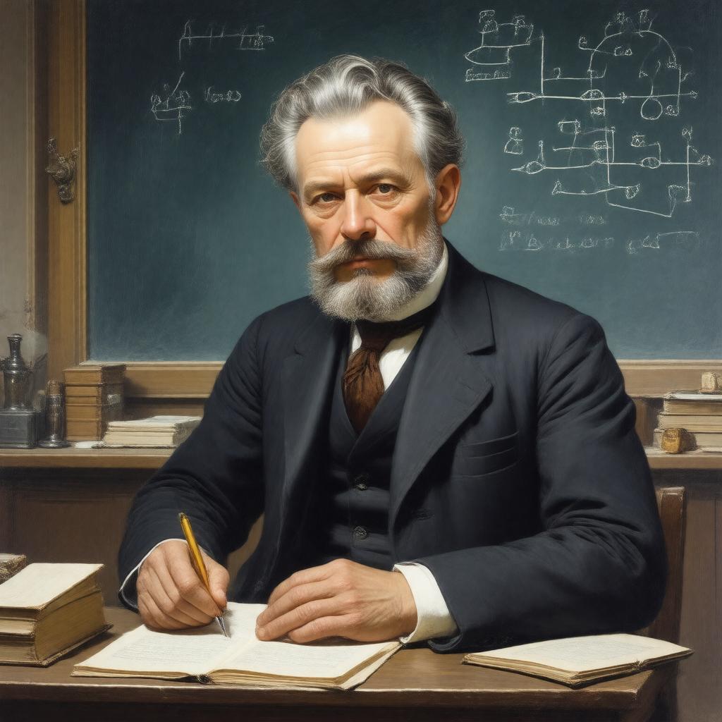 AI-created image of Hermann Minkowski