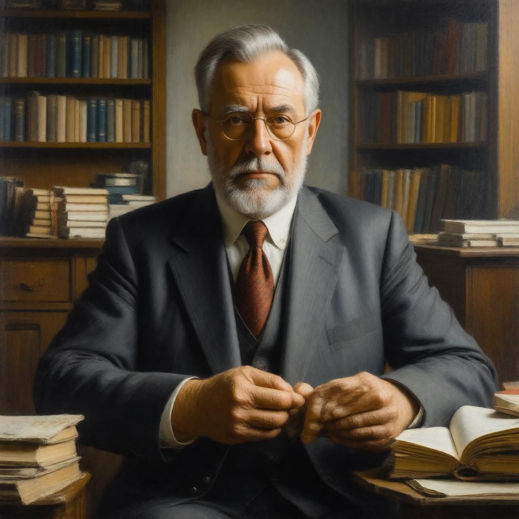 AI-created image of Hermann Sasse