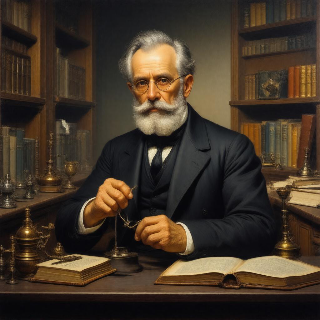 AI-created image of Hermann von Helmholtz
