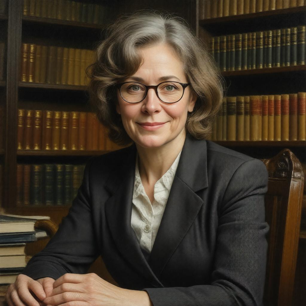 AI-created image of Hermione Lee