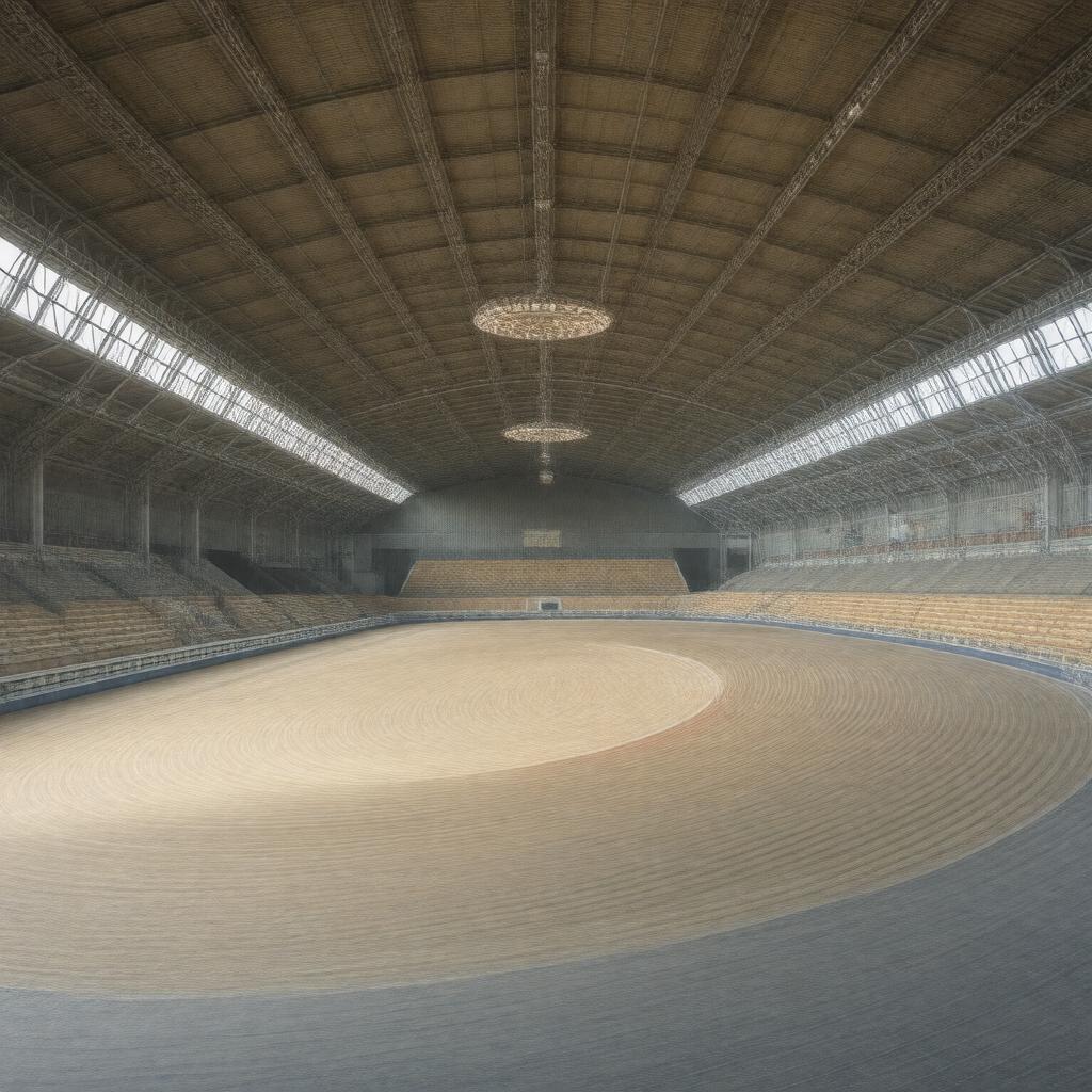 AI-created image of Herne Hill Velodrome