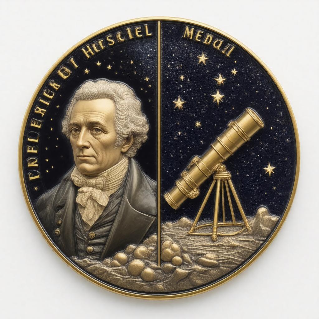 Click to view larger image AI-created image of Herschel Medal