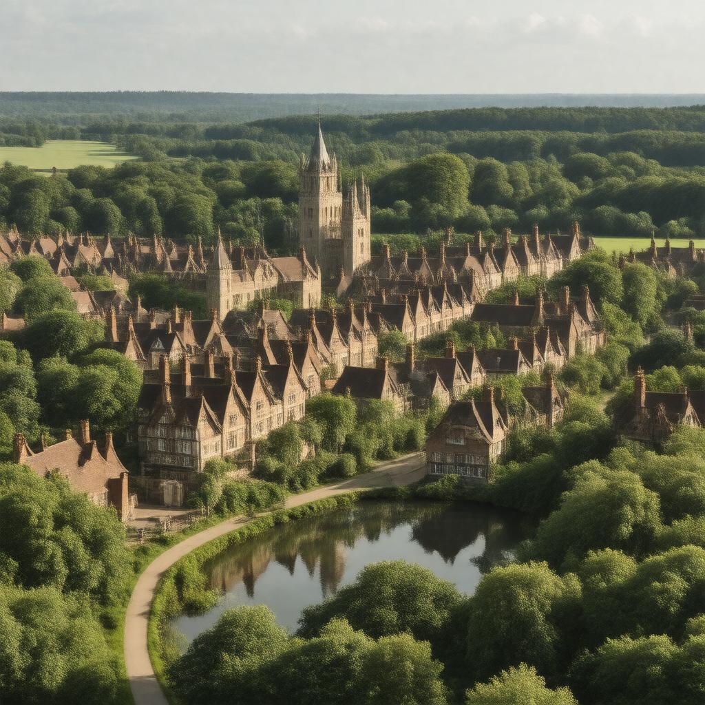 AI-created image of Hertford