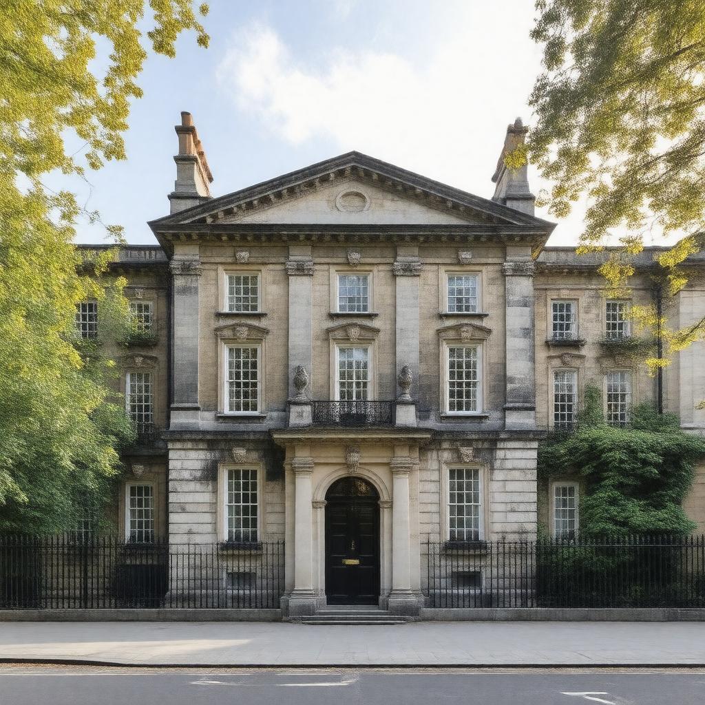 AI-created image of Hertford House, Manchester Square, London
