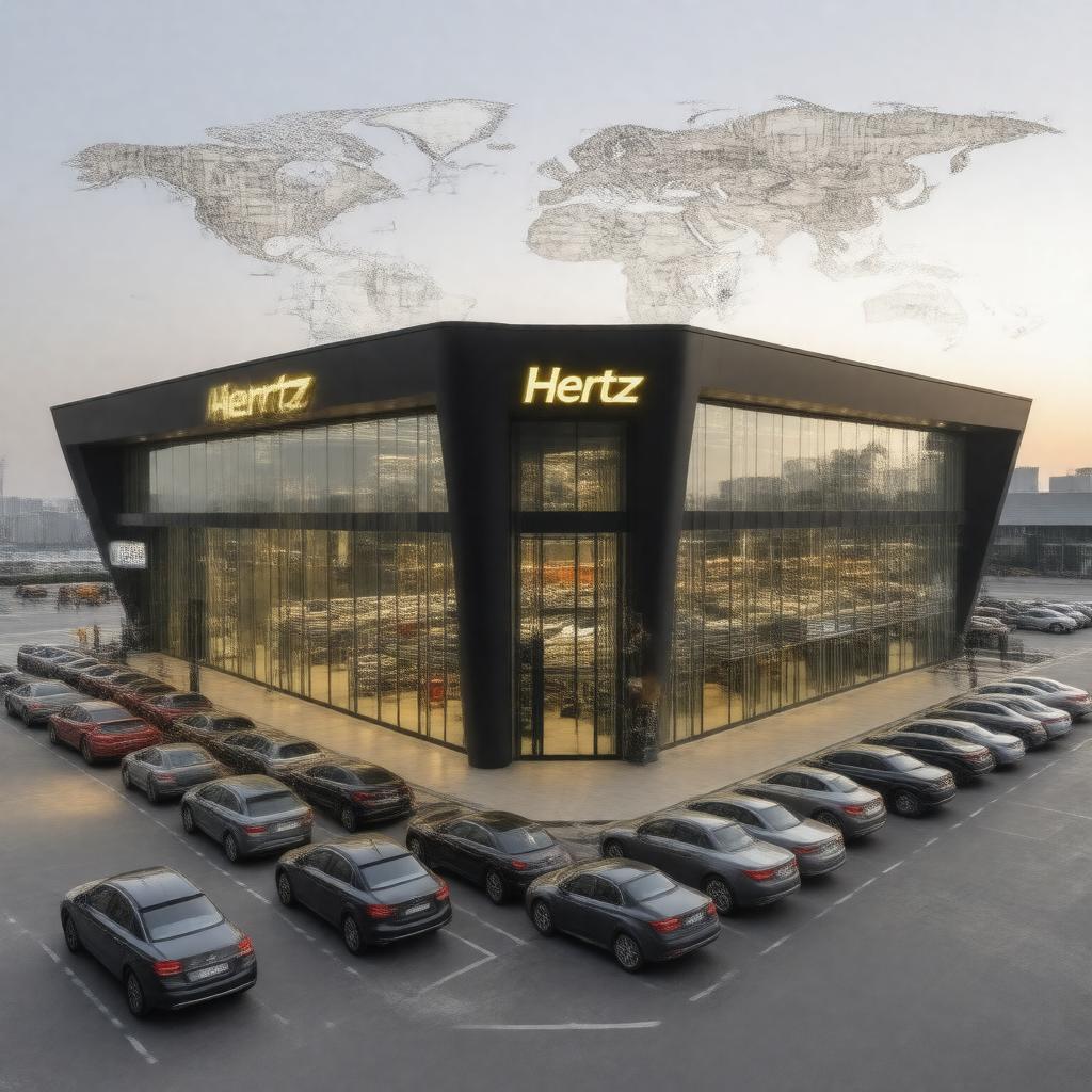 AI-created image of Hertz Global Holdings