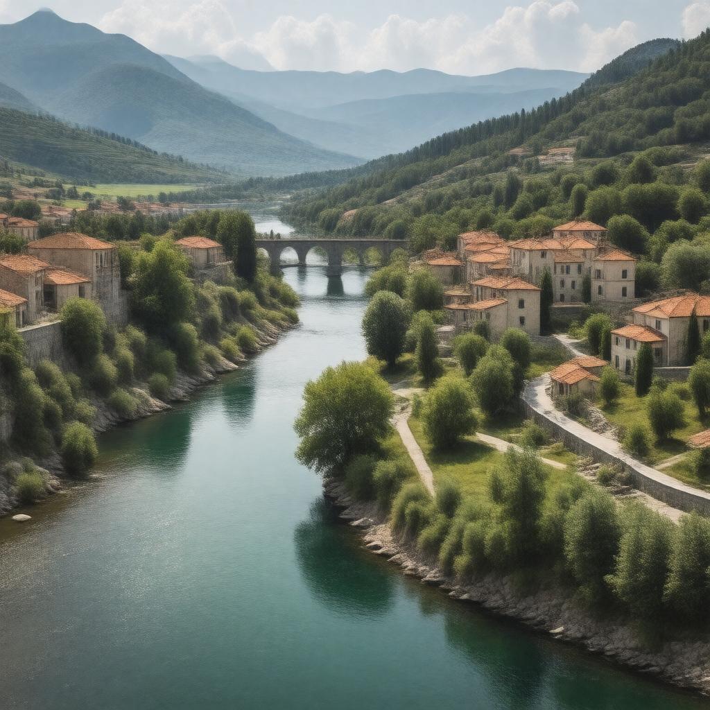 AI-created image of Herzegovina