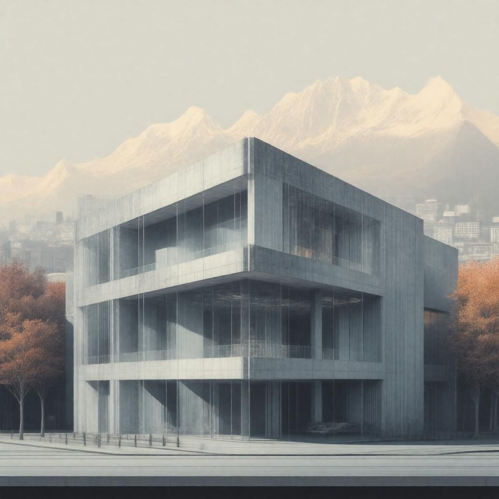 AI-created image of Herzog & de Meuron