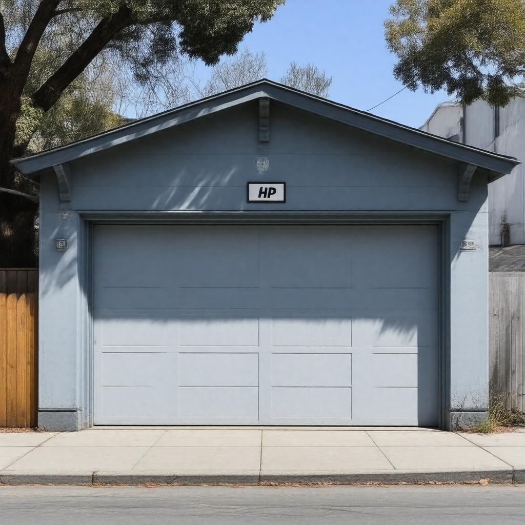 Click to view larger image AI-created image of Hewlett-Packard Garage