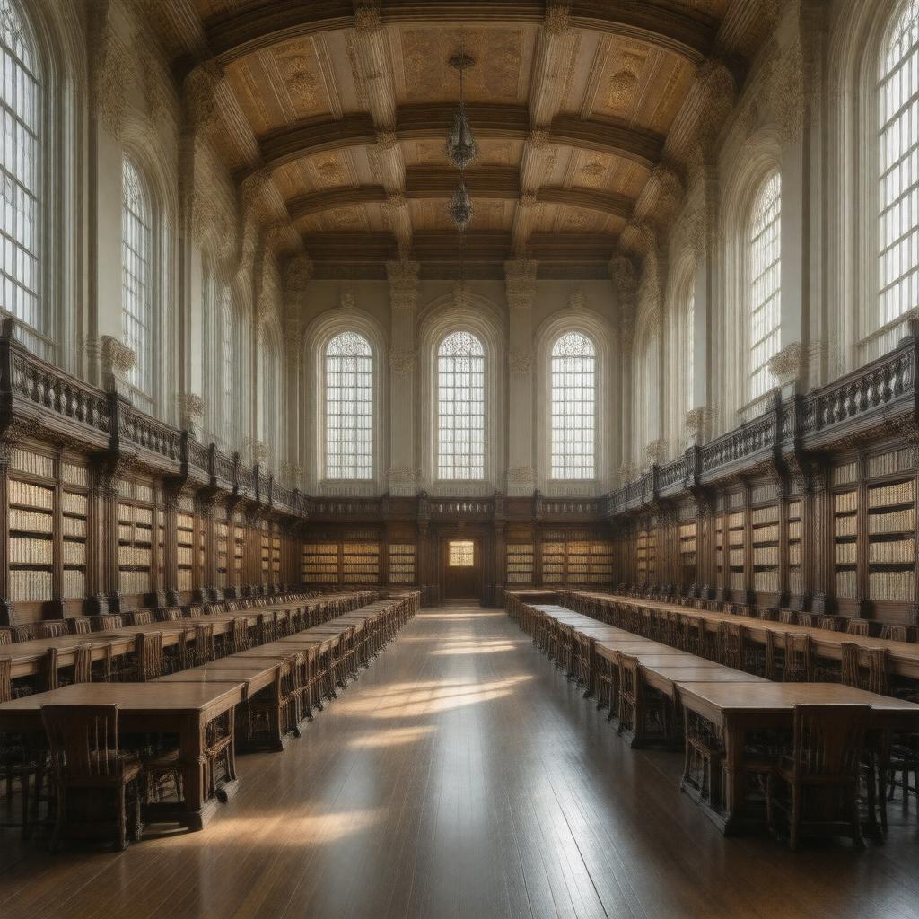 Click to view larger image AI-created image of Heyns Reading Room