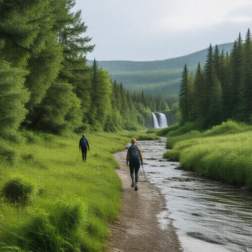 AI-created image of Hiawatha Highlands