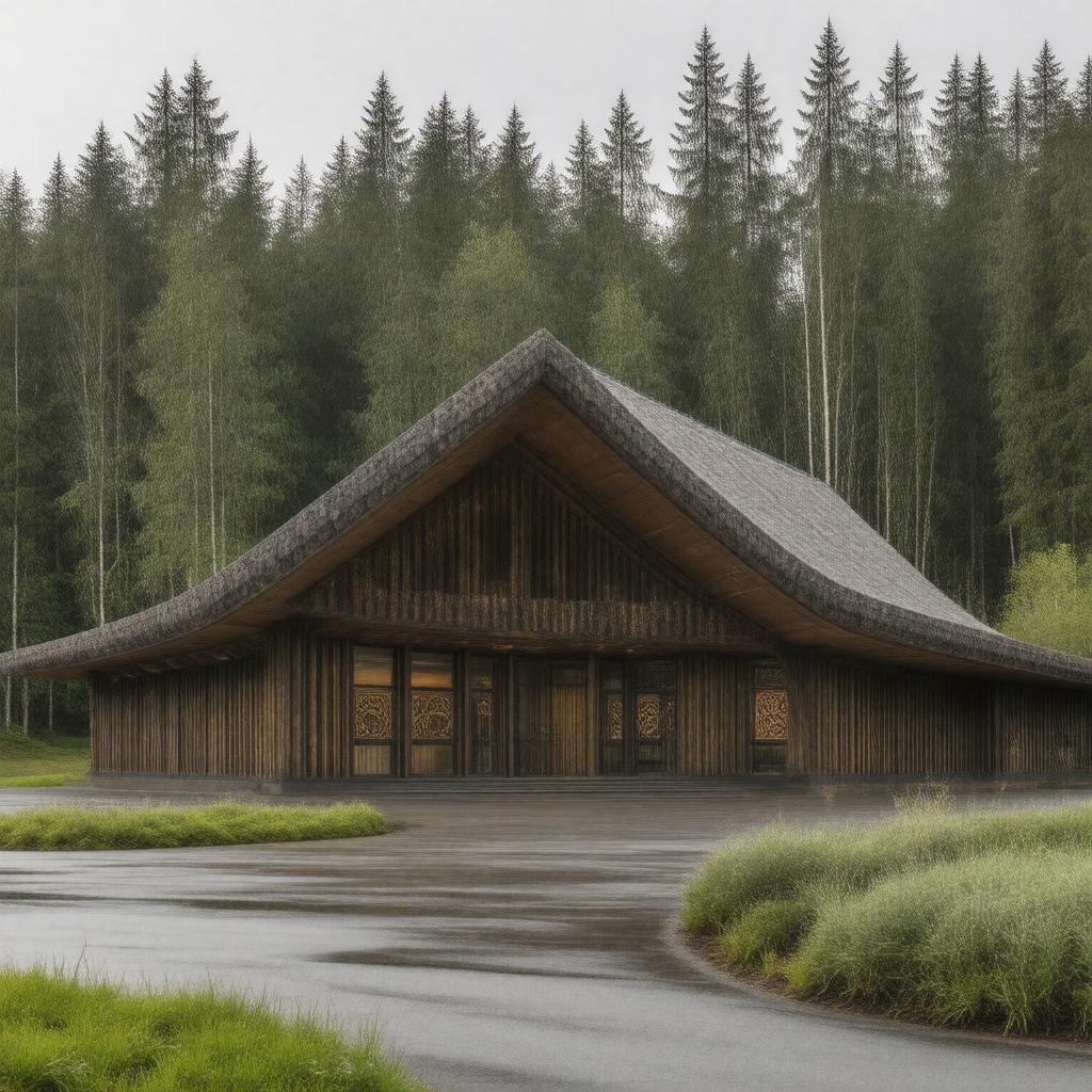 AI-created image of Hibulb Cultural Center