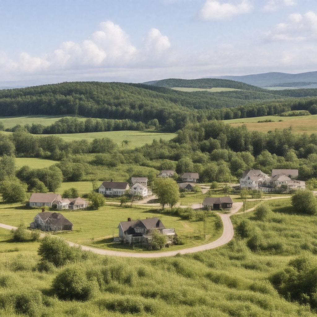 AI-created image of Hickory Township