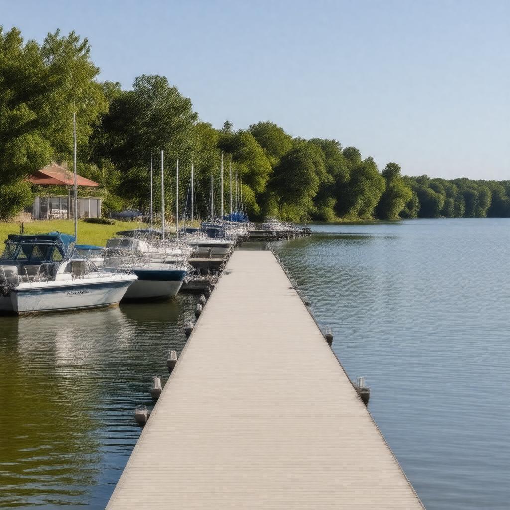 AI-created image of Hideaway Marina