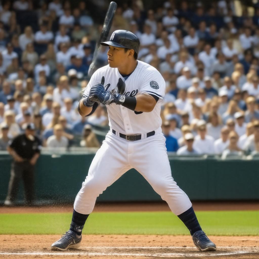 AI-created image of Hideki Matsui