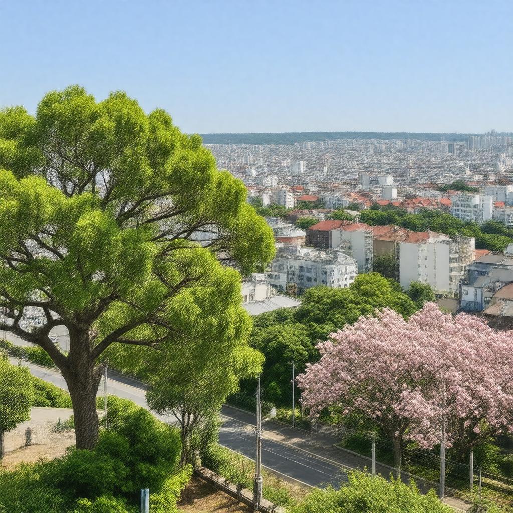 AI-created image of Higashikurume