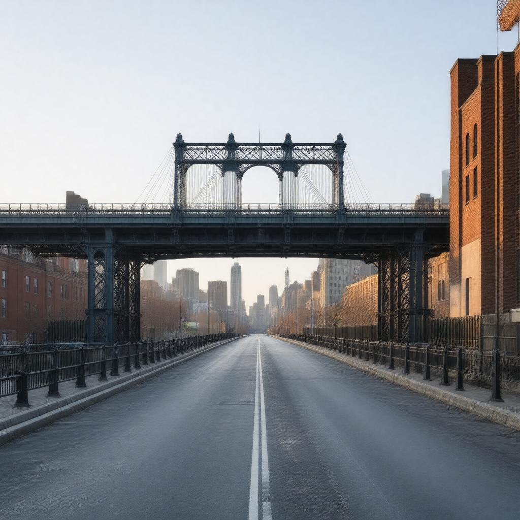 AI-created image of High Bridge