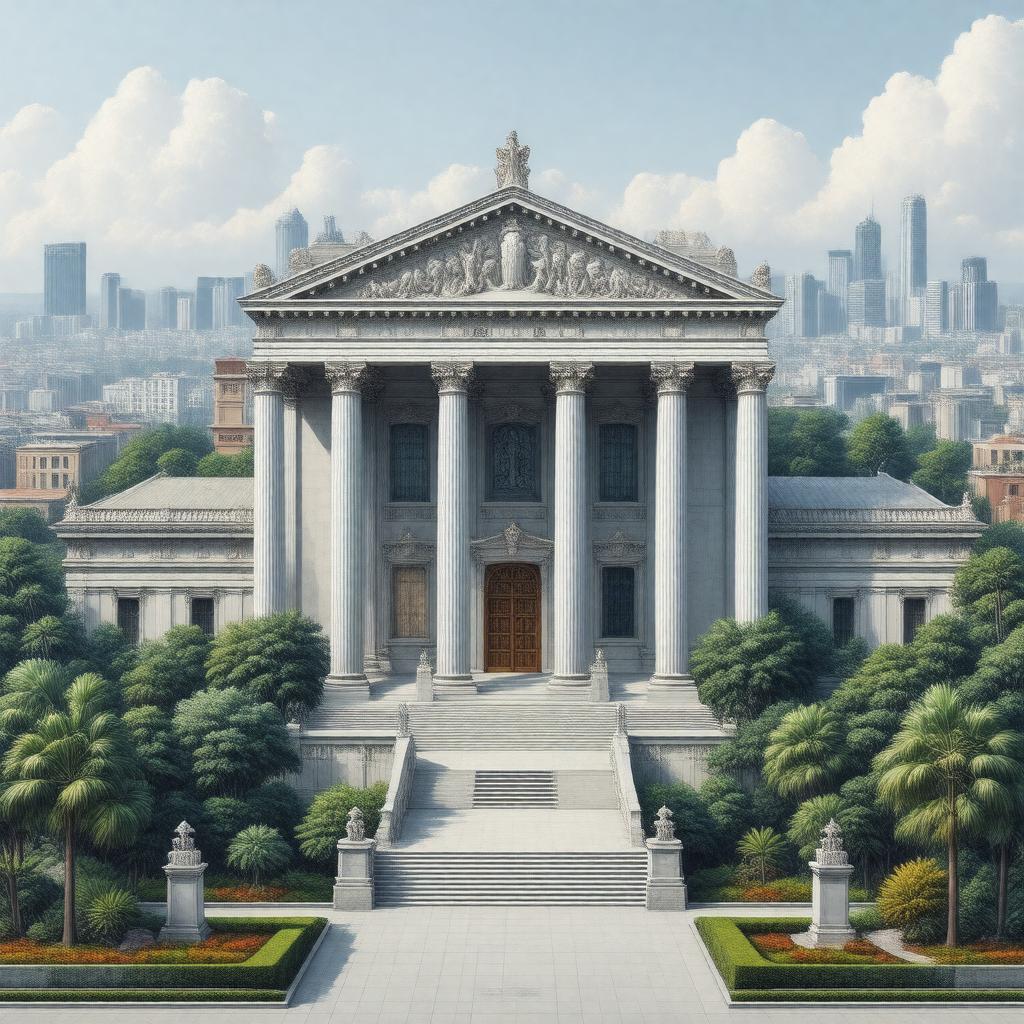 AI-created image of High Court of Justice