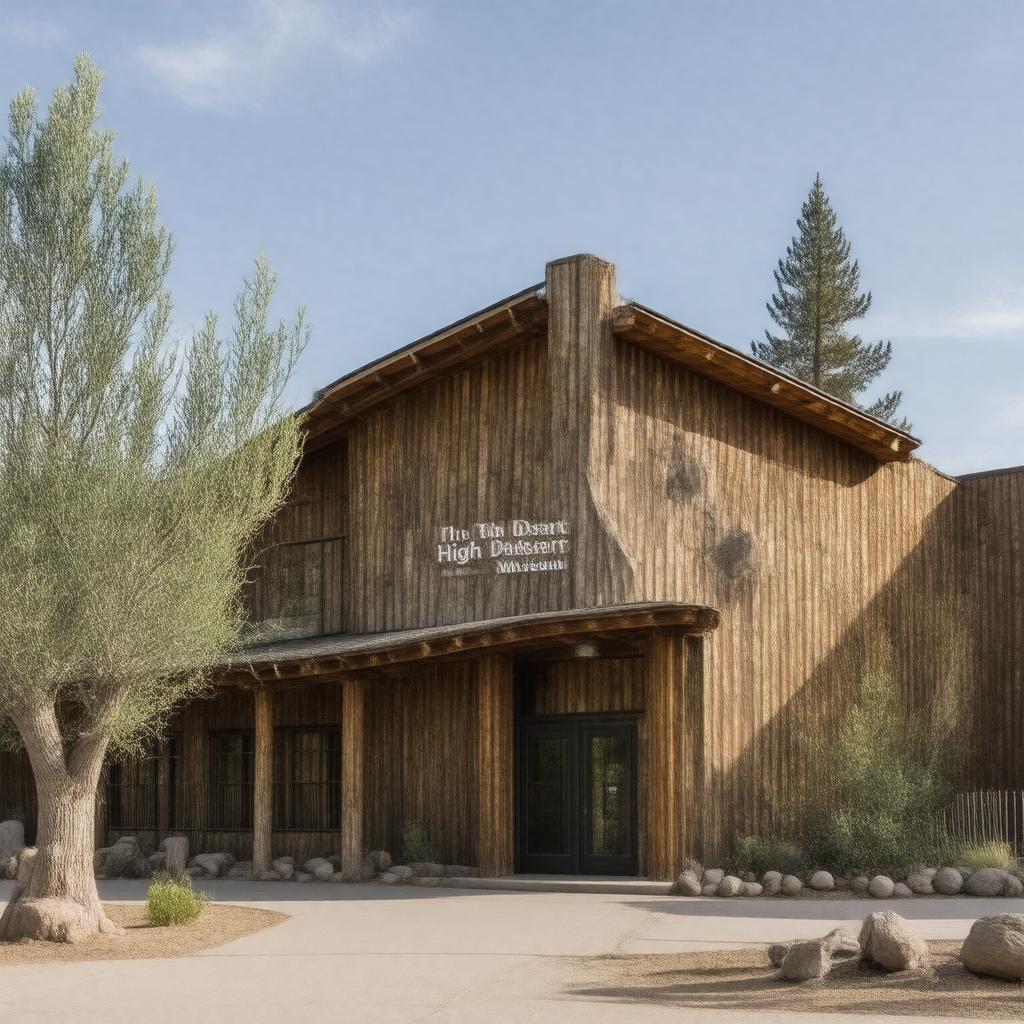 AI-created image of High Desert Museum